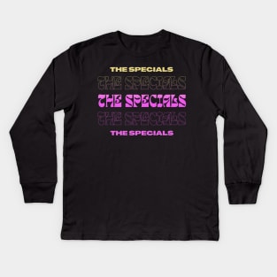 The Specials // Typography Fan Art Design Kids Long Sleeve T-Shirt